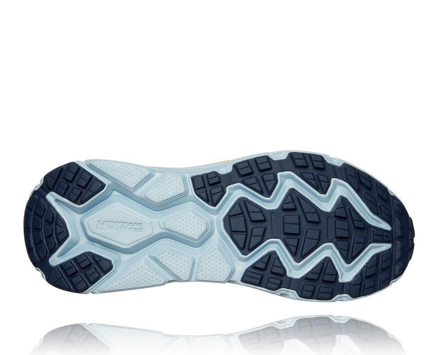 Hoka One One Mens Trail Shoes - Challenger ATR 6 - Blue - RGVA75341